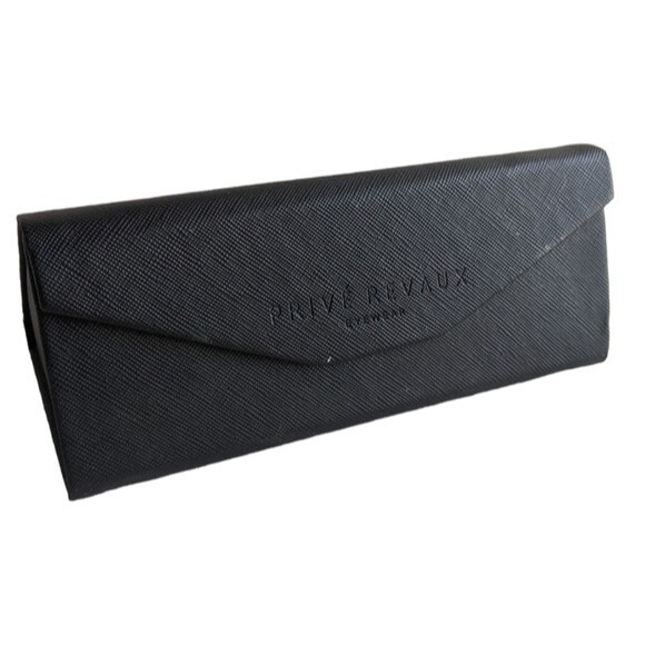 Prive Revaux Eyewear Eyeglass / Sunglass Case Magnetic Closure - Black - Picture 1 of 7